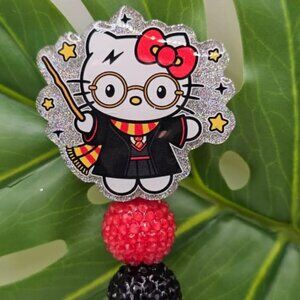 Wizard Kitty Badge Reel